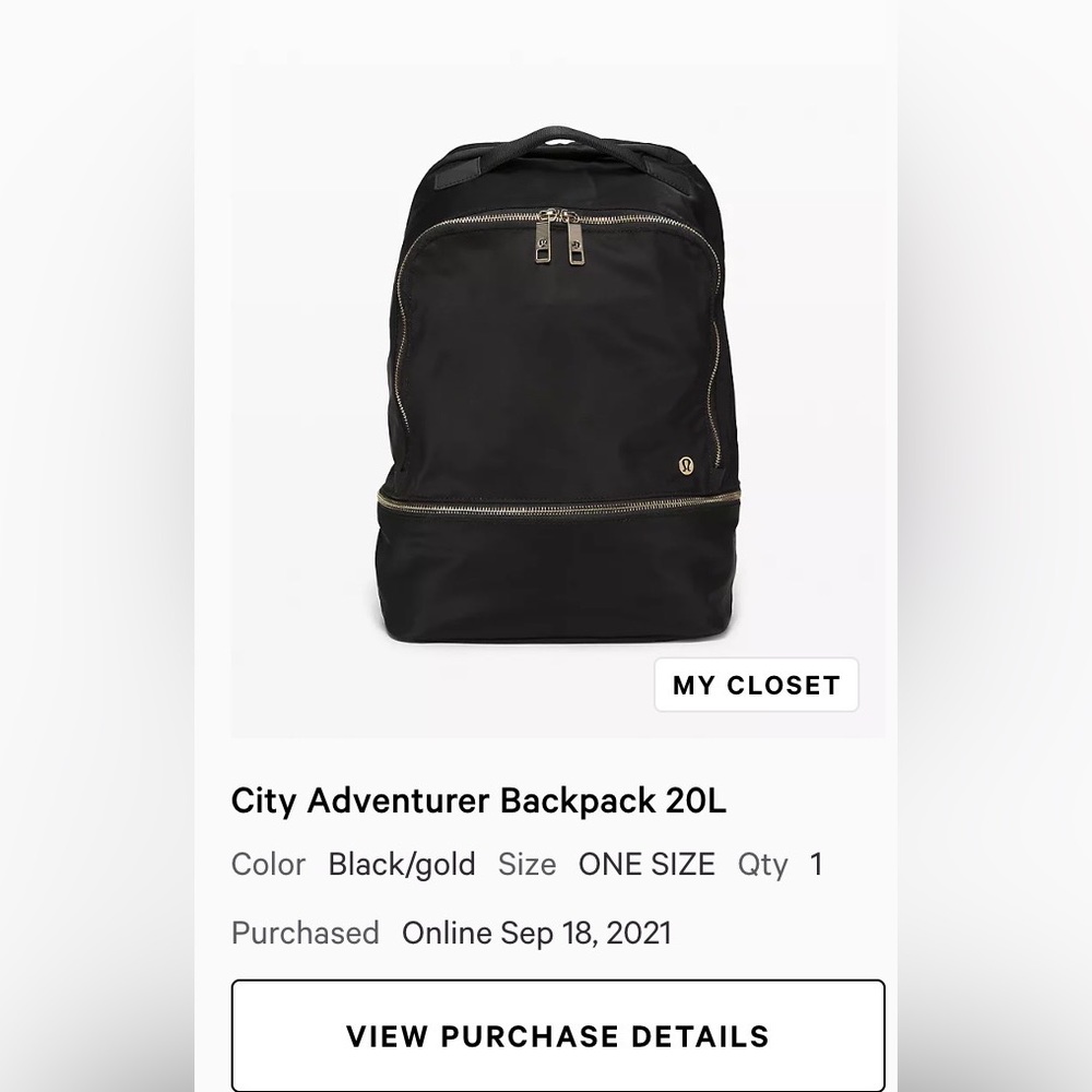Lululemon - City Adventurer Backpack 20L - Black